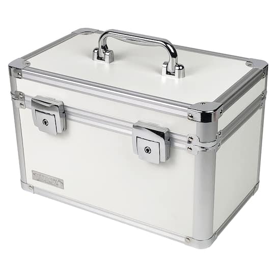 Vaultz White Divided Storage Box